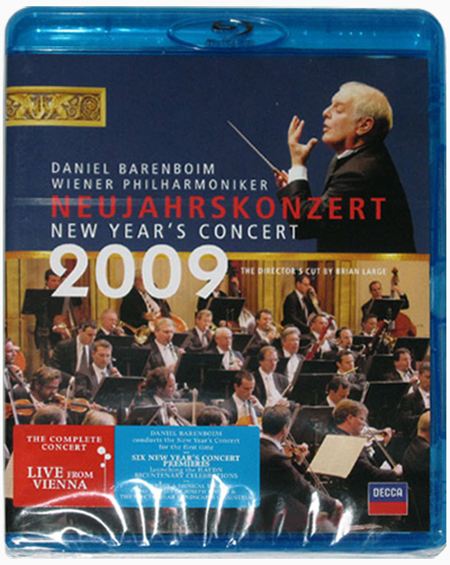 2009     \ Neujahrskonzert 2009 unter Daniel Barenboim\ Vienna New Year's Concert (Brian Large) [2009 .,  ,, , BD-Remux 1080i]