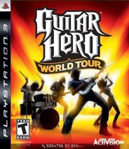 (Soundtrack) Guitar Hero World Tour (Unofficial) - 2008, MP3 (tracks), 192-320 kbps