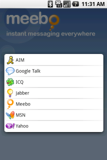 [IM] Meebo (Android OS)