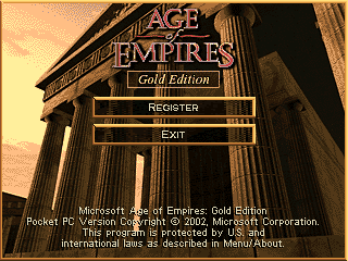 [WM2003-6] Age of Empires Gold Edition 1.25 [, QVGA/VGA, ENG]