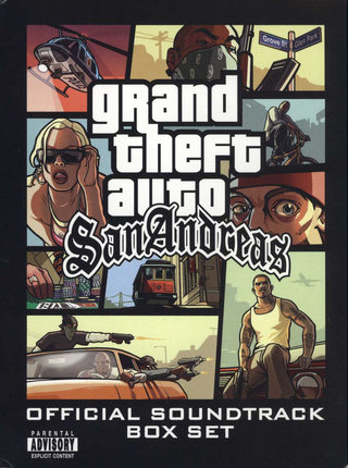 (Soundtrack) Grand Theft Auto (GTA): San Andreas Soundtrack Box Set - 2004, FLAC (tracks+.cue), lossless