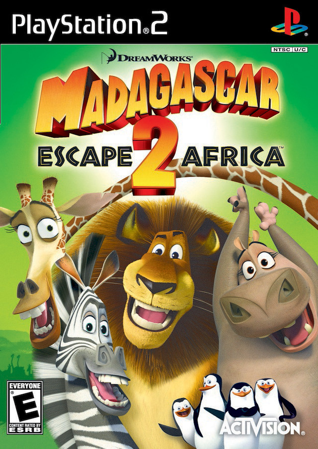 [PS2] Madagascar escape 2 africa [RUSSOUND/NTSC]