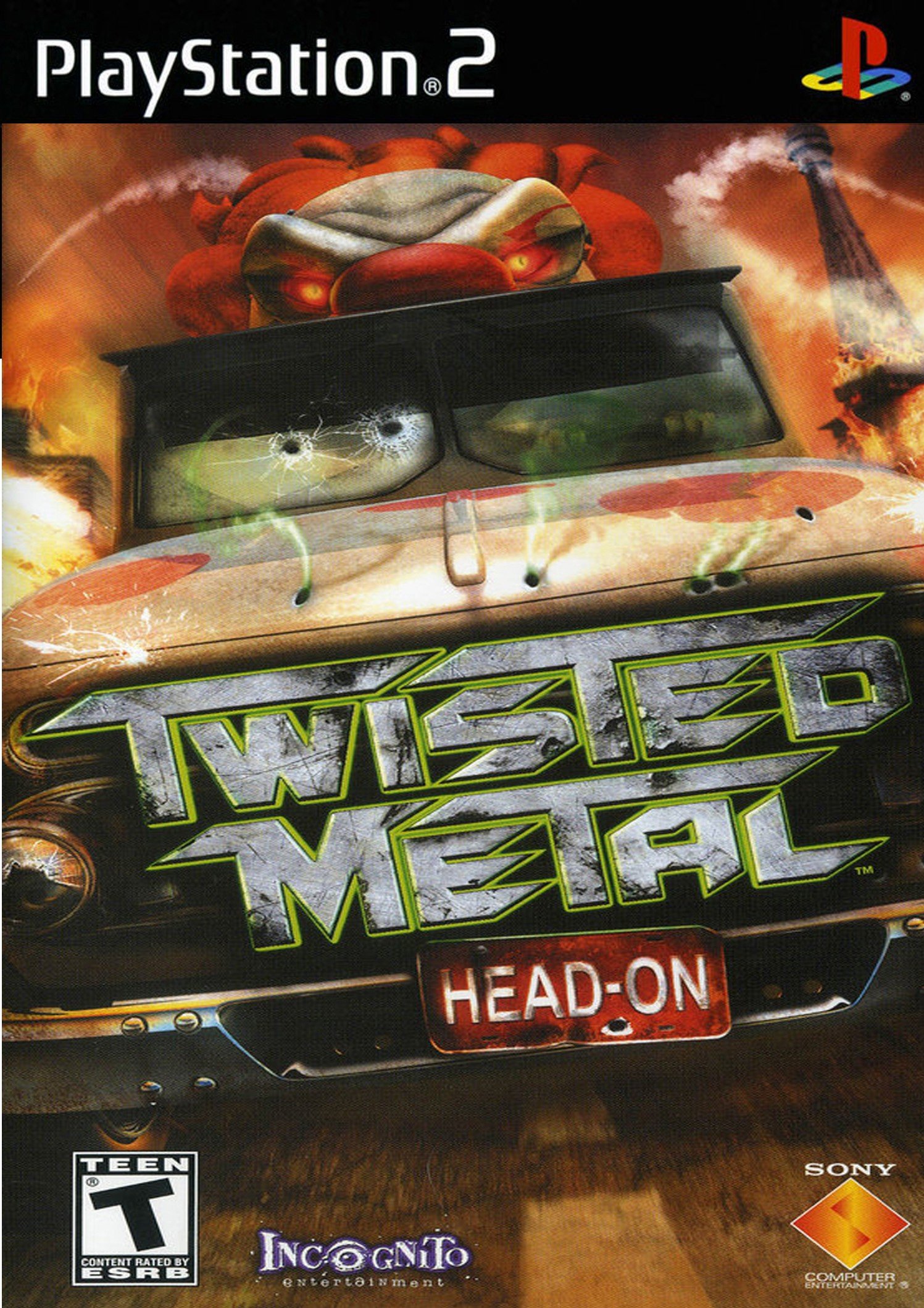 [PS2] Twisted Metal: Head-On [RUS/ENG/NTSC]