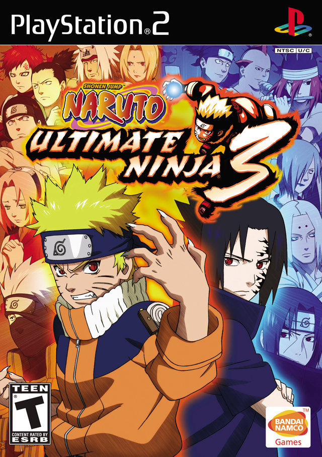 [PS2] Naruto: Ultimate Ninja 3 [RUS/ENG/PAL]