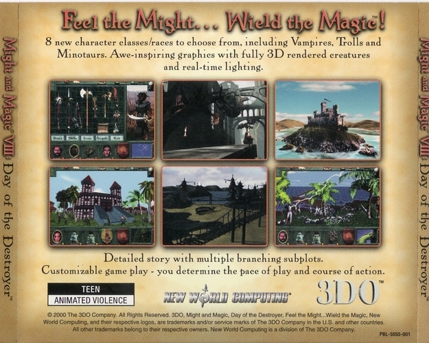 (Soundtrack) Might and Magic VIII - Day of The Destroyer (Gamerip) - 2000, MP3 (tracks), 320 kbps