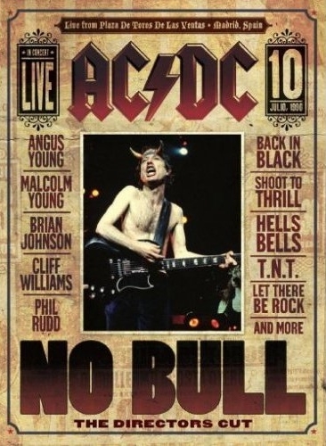 AC/DC - No Bull (Director's Cut) [2008 ., Rock, Blu-Ray]