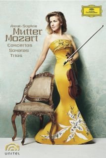 Anne-Sophie Mutter - The Mozart Violin Concertos, Sonatas & Piano Trios / Анна-Софи Муттер (Bernhard Fleischer) [2007 г., Deutsche Grammophon, Classical/Violin/Orchestral, 5xDVD9]