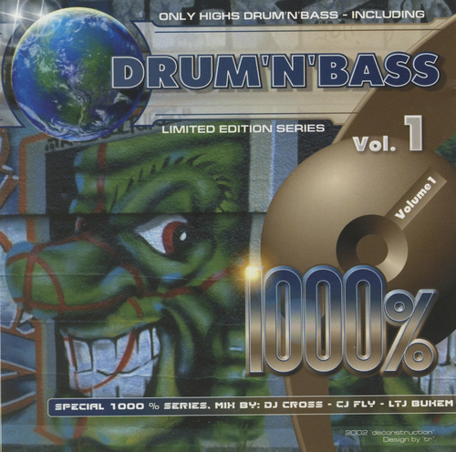 (Drum'n'bass\Jungle) Drum'n'Bass Collection 1000 % Vol. 1 - 2002, FLAC (tracks+.cue), lossless