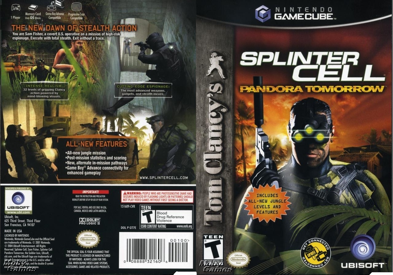 Tom Clancy's Splinter Cell : Pandora Tomorrow [PAL, ENG]