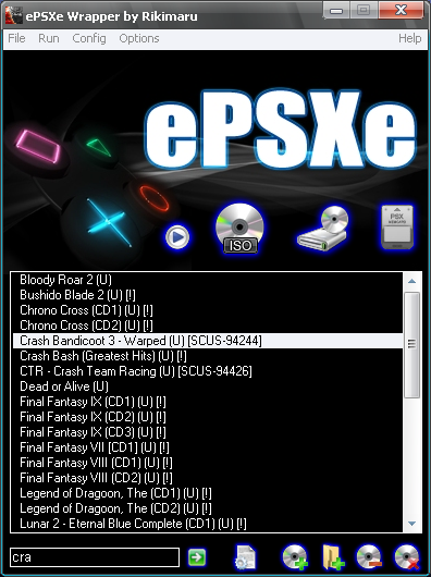 [SOFT] Настроенный эмулятор PlayStation ePSXe v1.7.0 + плагины для сетевой игры и читов (версия сборки 1.7.4)