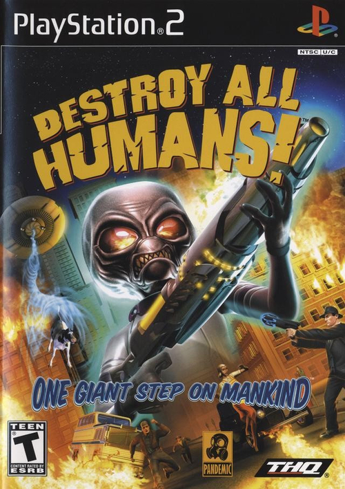 [PS2] Destroy all humans[PAL] [RUS]