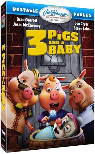  : 3    / Unstable Fables: 3 Pigs and a Baby ( . ) [2008 ., , , DVD5]