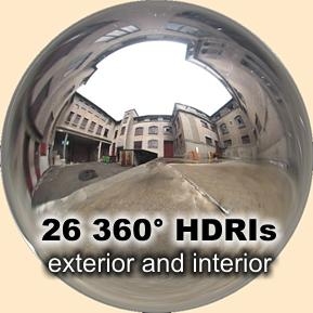 [HDRI] Collection of exterior and interior HDRI