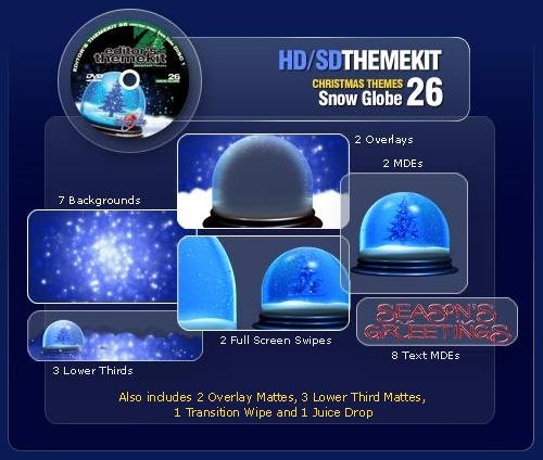 Digitаl Juicе - Editor's Themekit 26: Snow Globe